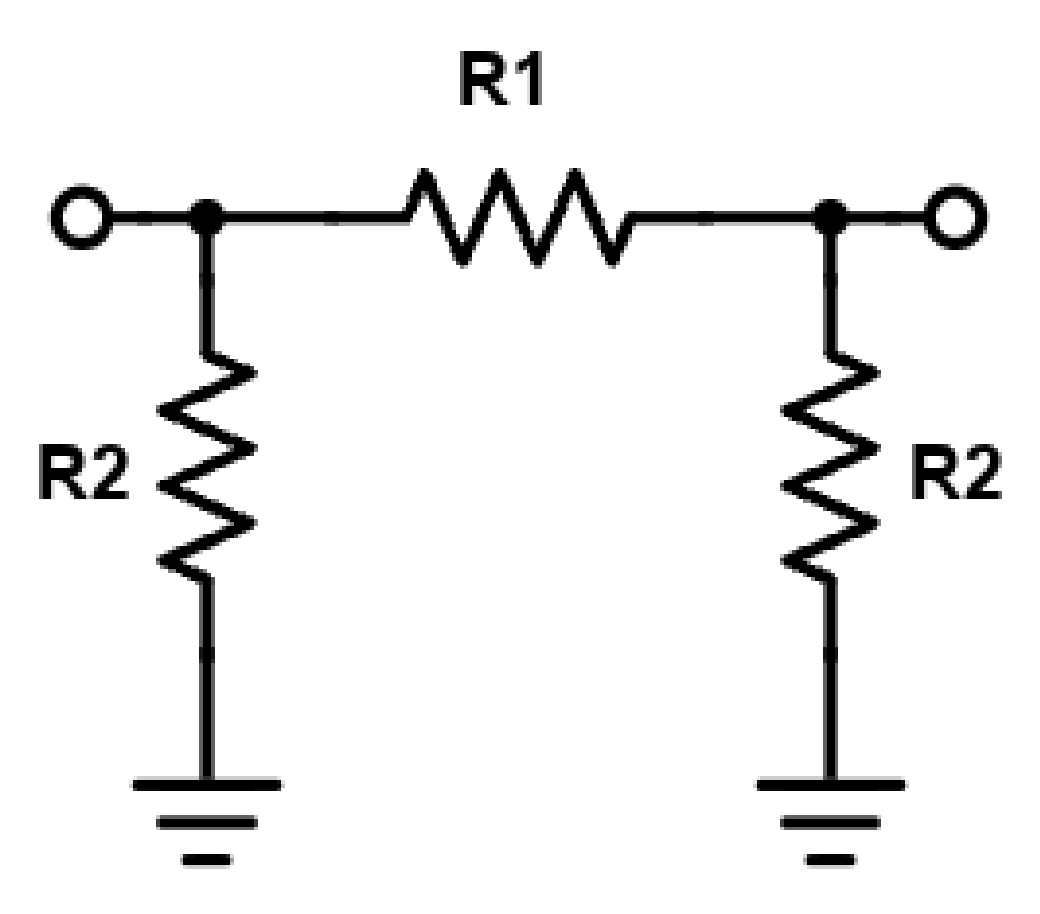 Pi-Pad Diagram